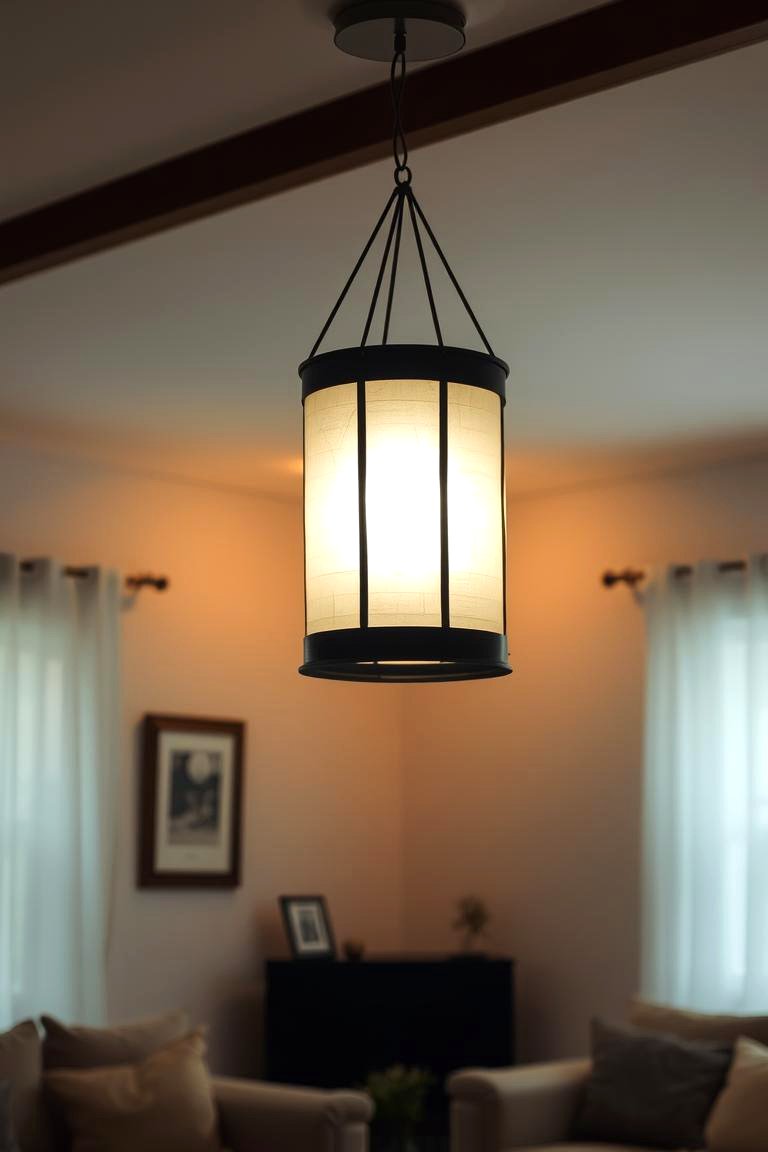 Paper Lantern Soft Glow - 24 Japanese Style Living Room Ideas