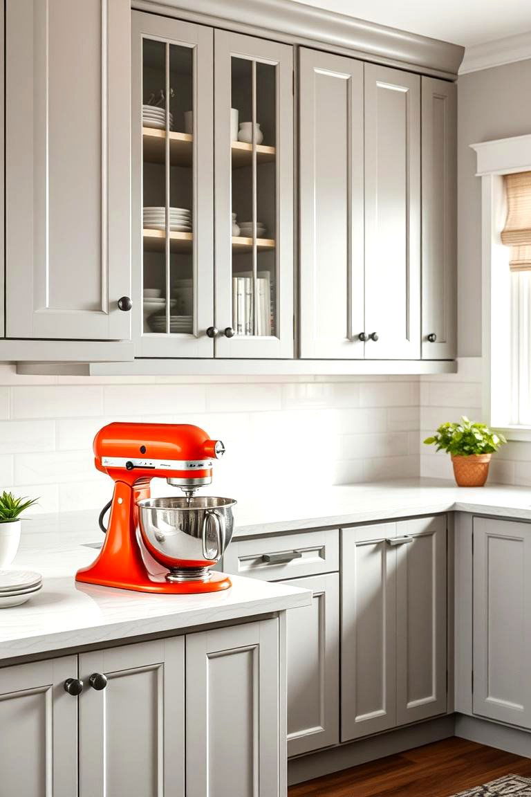 Paprika Orange Kitchen Appliances - 24 Orange Room Ideas
