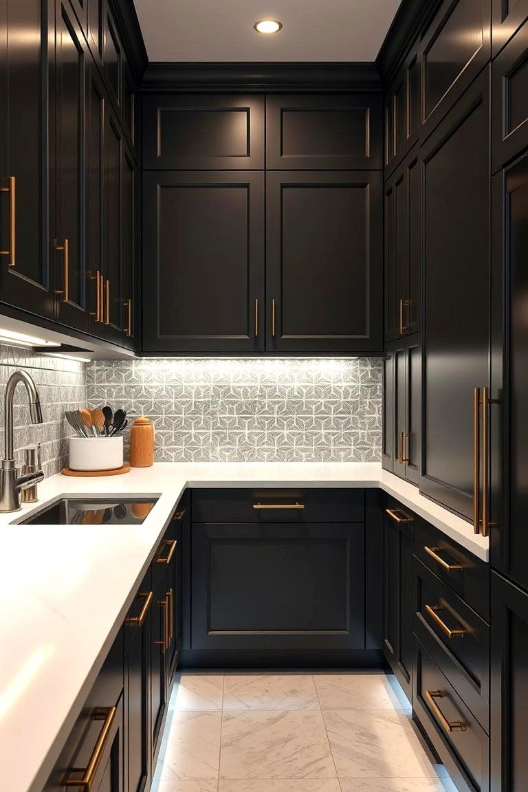 Parallel Kitchen with Stainless Steel Elements - 24 Parallel Modular Kitchen Design Ideas
