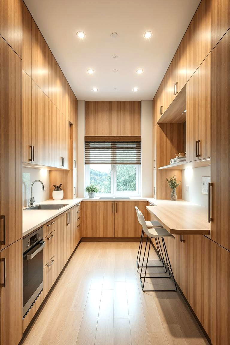 Parallel Kitchen with a Dedicated Baking Zone - 24 Parallel Modular Kitchen Design Ideas