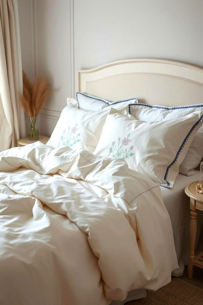 Parisian Inspired Bedding - 24 Paris-themed Bedroom Ideas