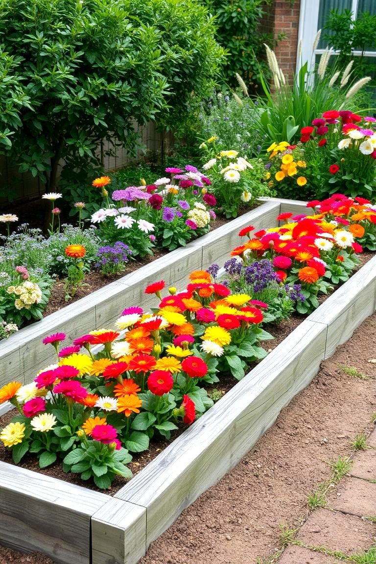 Parterres with Raised Beds - 24 Parterre Garden Ideas