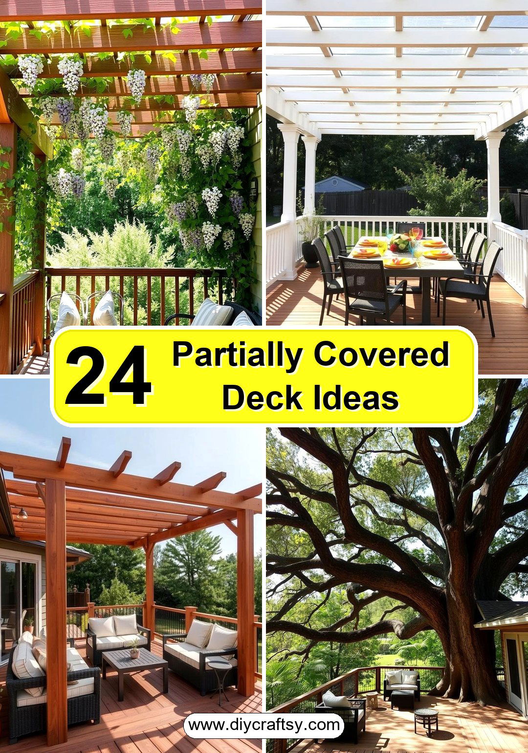 Partially Covered Deck Ideas