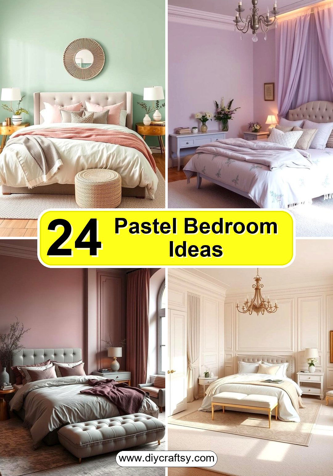 Pastel Bedroom Ideas