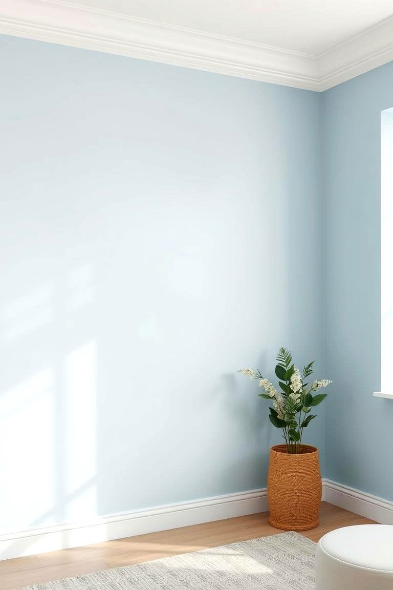 Pastel Blue Calm - 24 Blue Accent Wall Ideas
