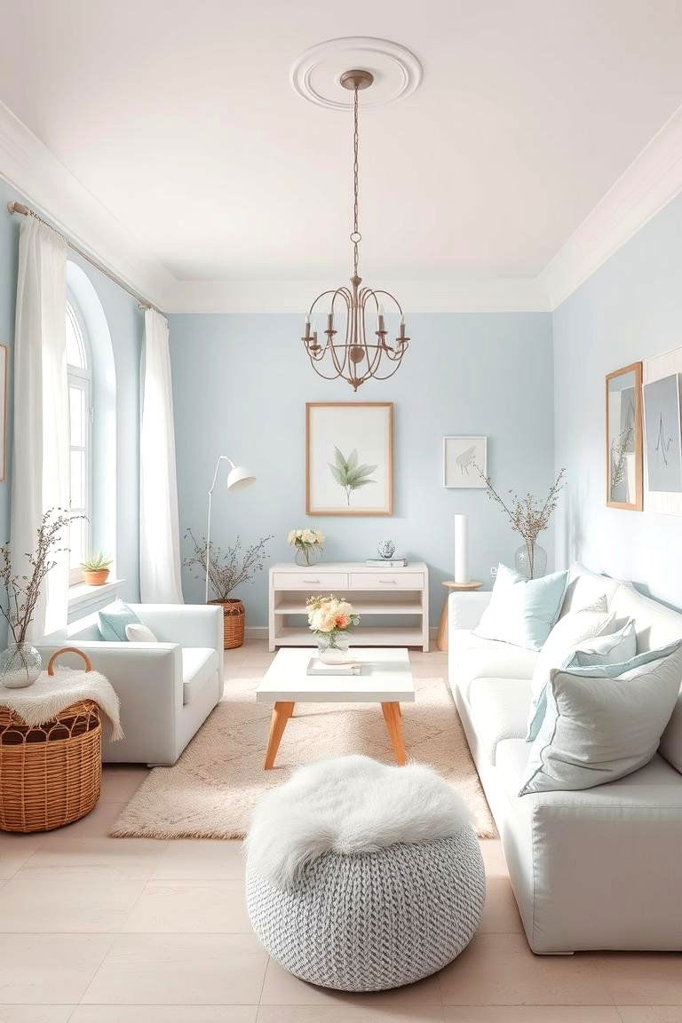 Pastel Blue Charm - 24 Girls Blue Bedroom Ideas
