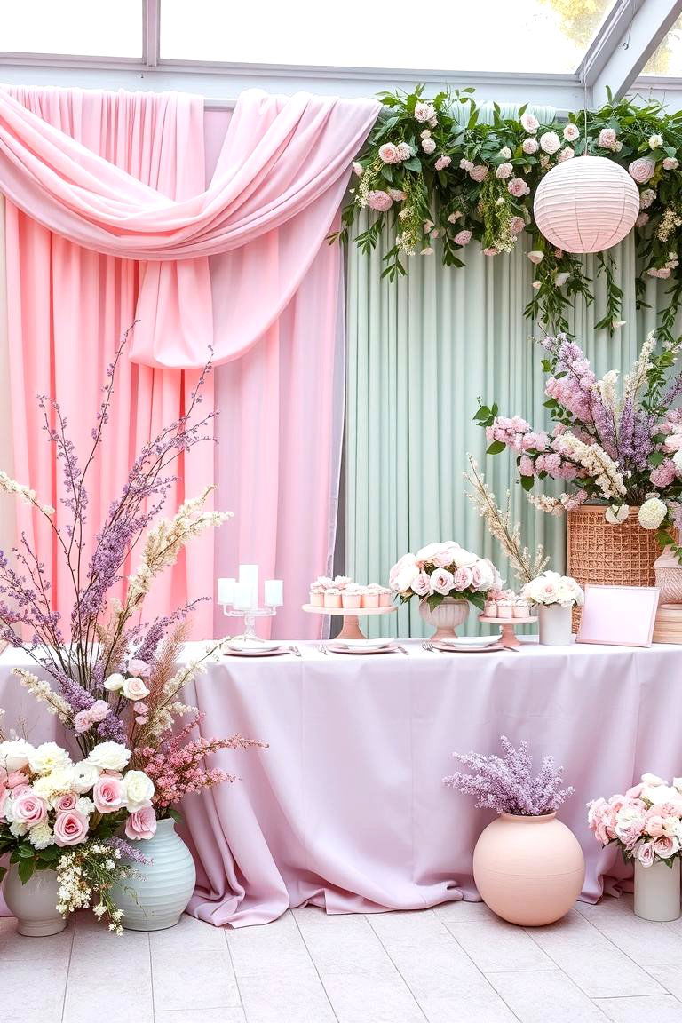 Pastel Color Palette - 24 Spring Wedding Ideas