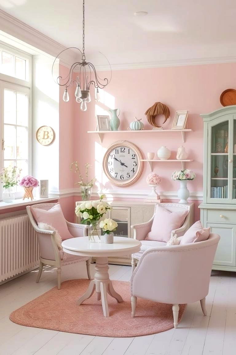 Pastel Color Palettes - 24 Cottagecore Interior Design Ideas