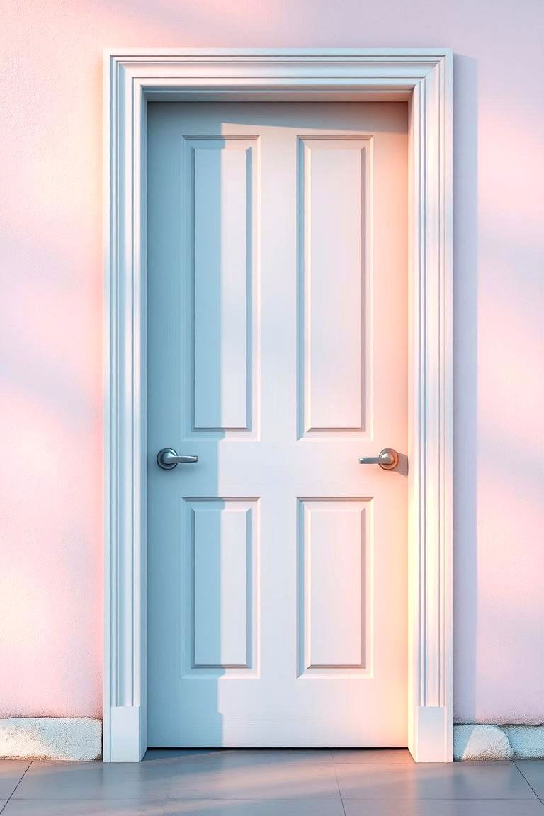 Pastel Dream Door Painting - 24 Door Painting Ideas
