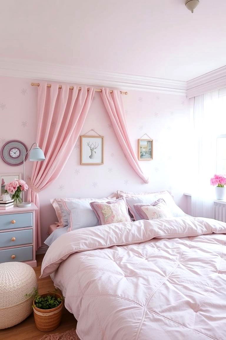 Pastel Dream Space - 24 Teen Girl Bedroom Ideas