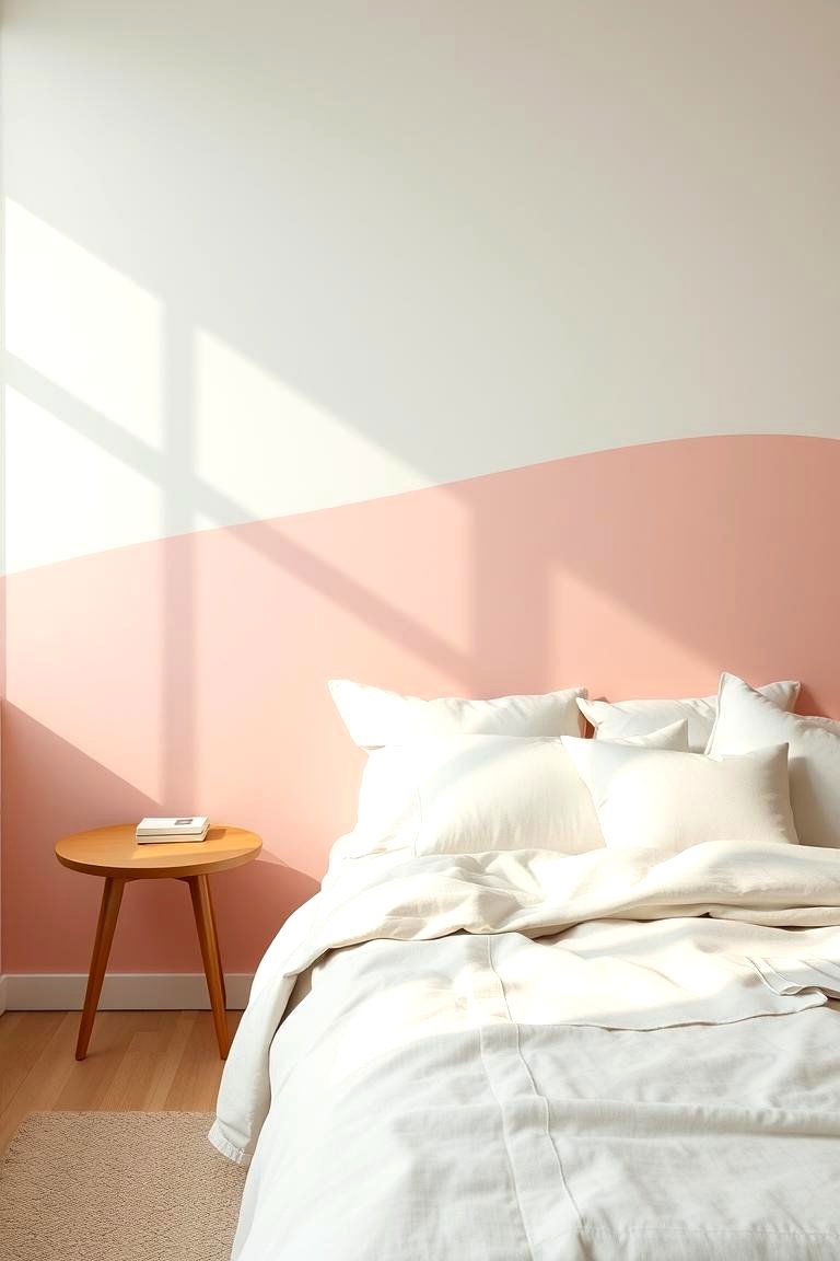 Pastel Hues - 24 Bedroom Accent Wall Ideas