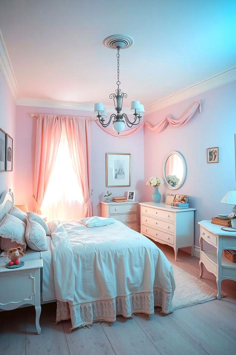 Pastel Perfection - 24 Cape Cod Upstairs Bedroom Ideas
