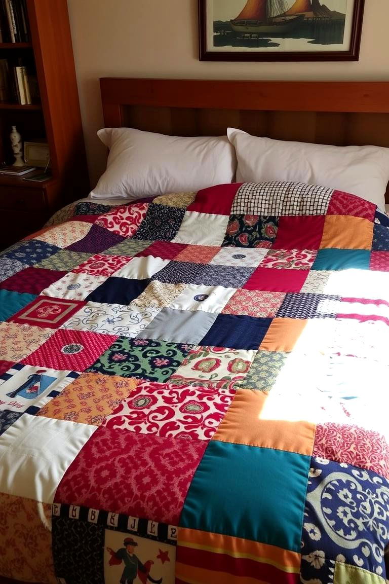 Patchwork Quilts and Throws - 24 70s Bedroom Decor Ideas