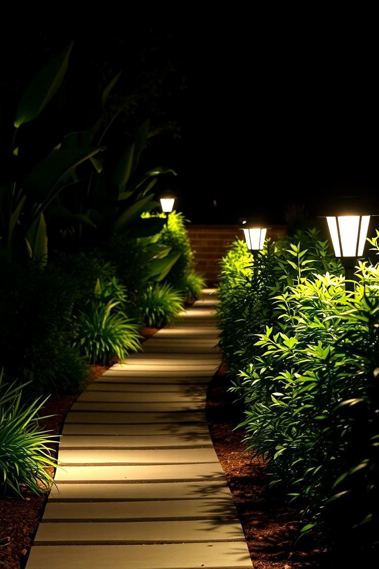 Pathway Lights for Safety and Style - 24 Garden Lighting Ideas
