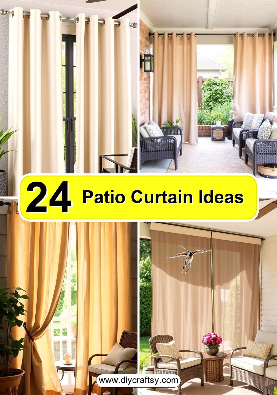 Patio Curtain Ideas