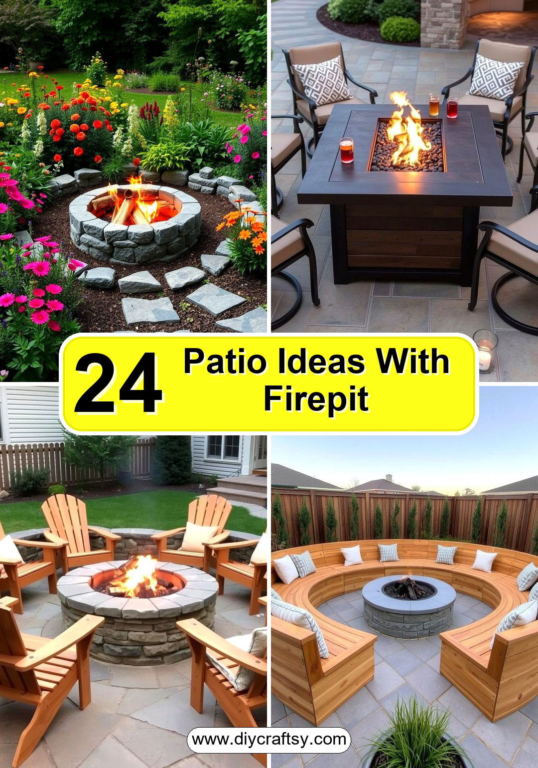 Patio Ideas With Firepit