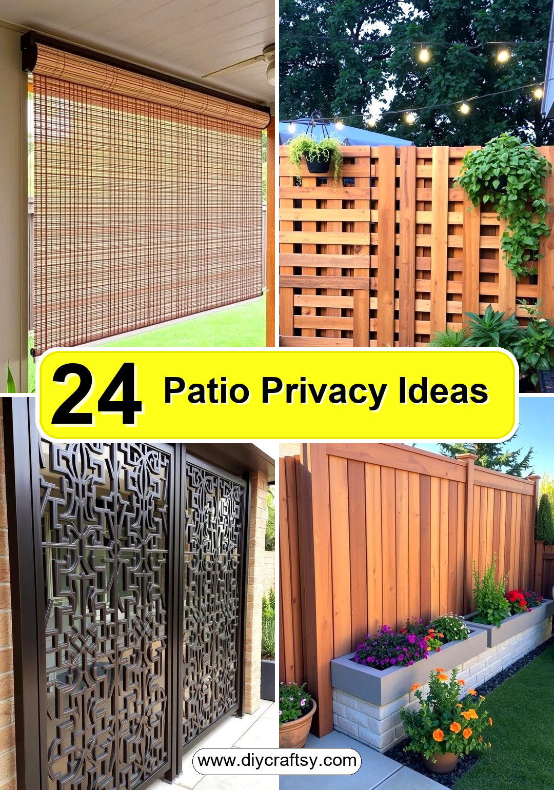 Patio Privacy Ideas