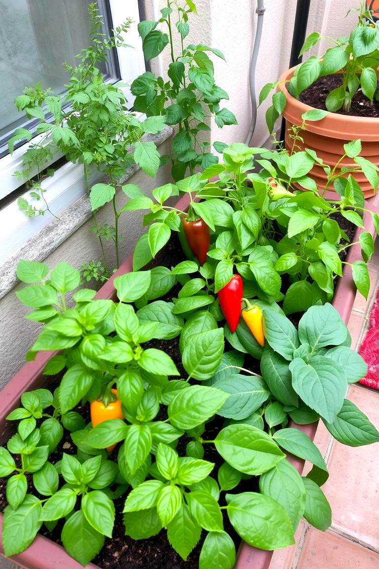 Patio Vegetable Garden - 24 Enclosed Garden Ideas