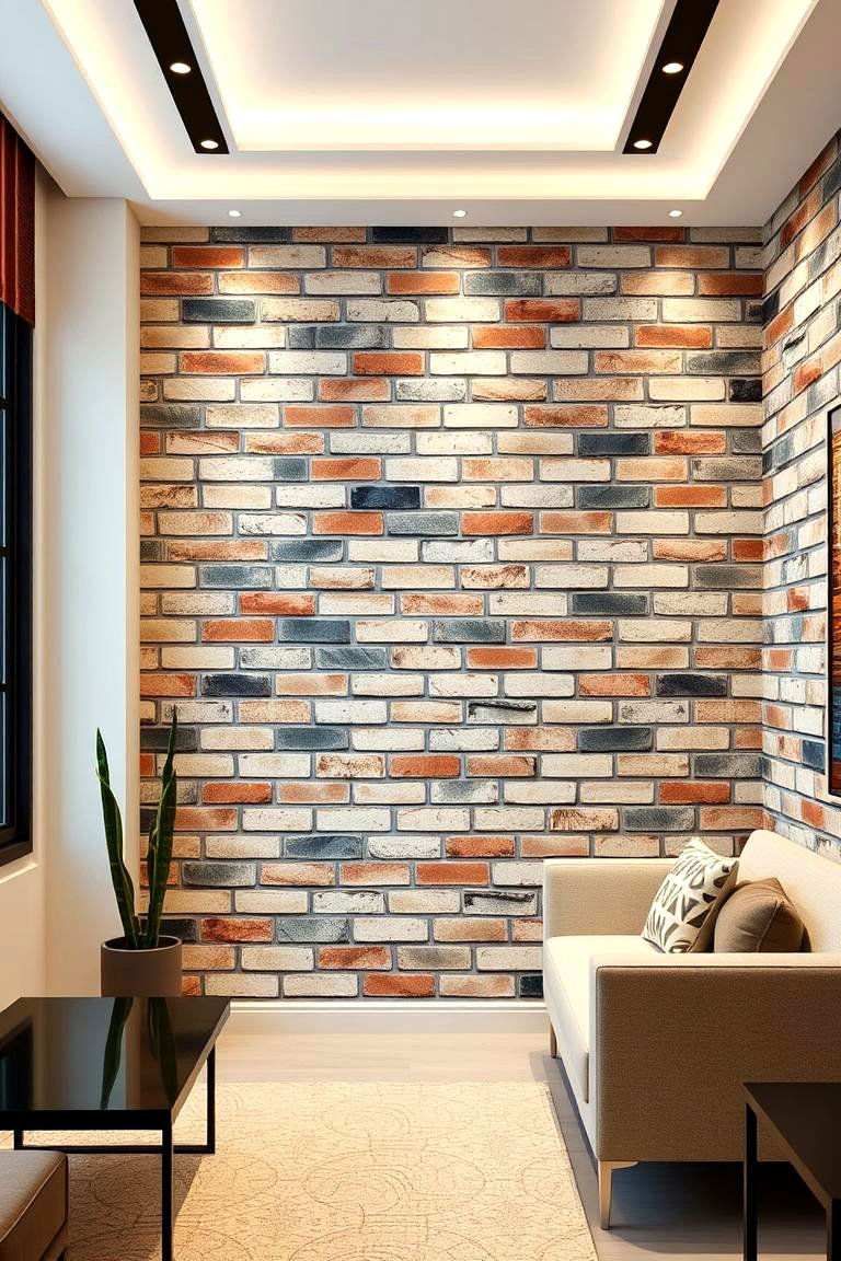 Patterned Brick Arrangement - 24 Brick Wallpaper Ideas