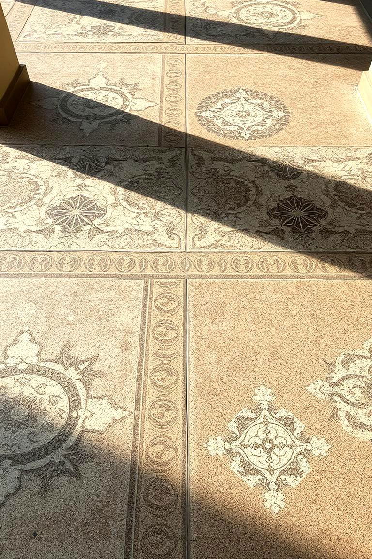 Patterned Concrete Overlays - 24 Concrete Patio Ideas on a Budget