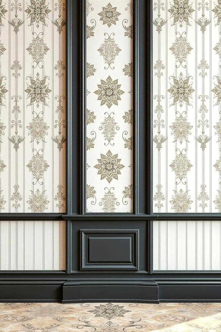 Patterned Overlay Appeal - 24 Beadboard Wall Ideas