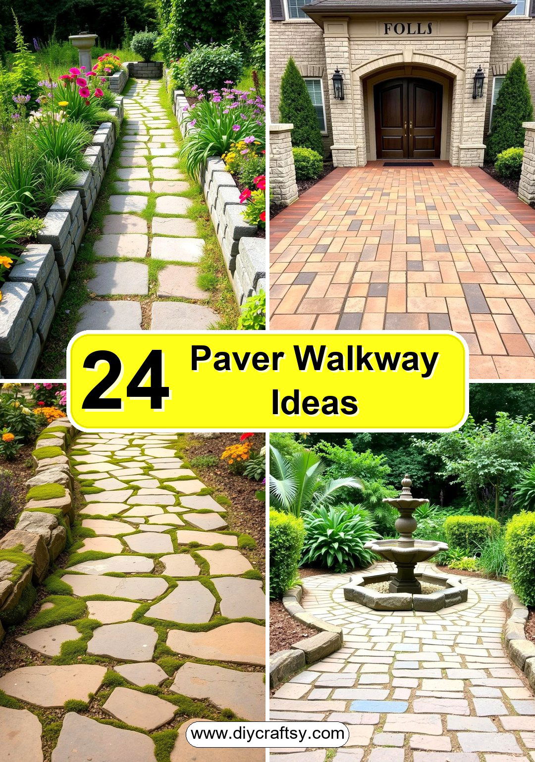 Paver Walkway Ideas