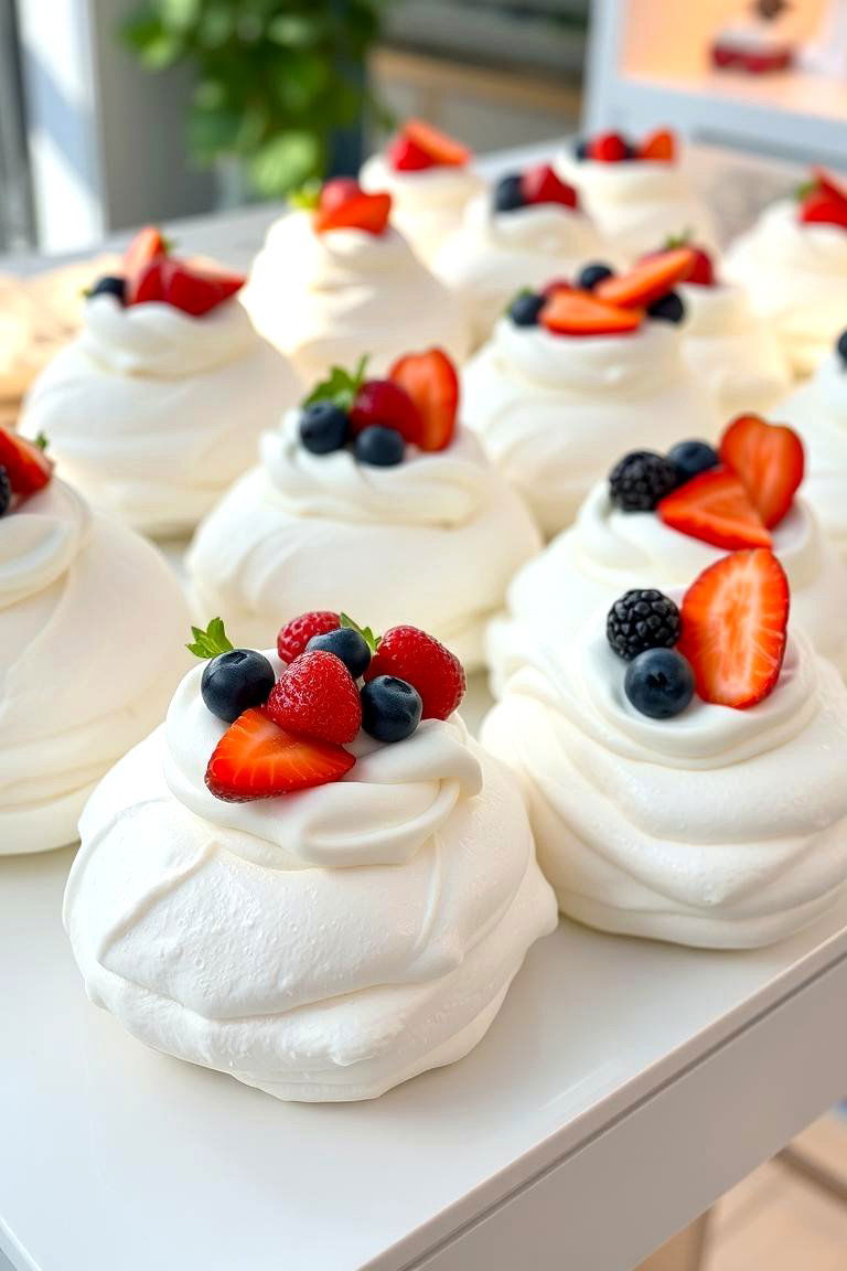 Pavlova Delights - 24 Wedding Dessert Ideas
