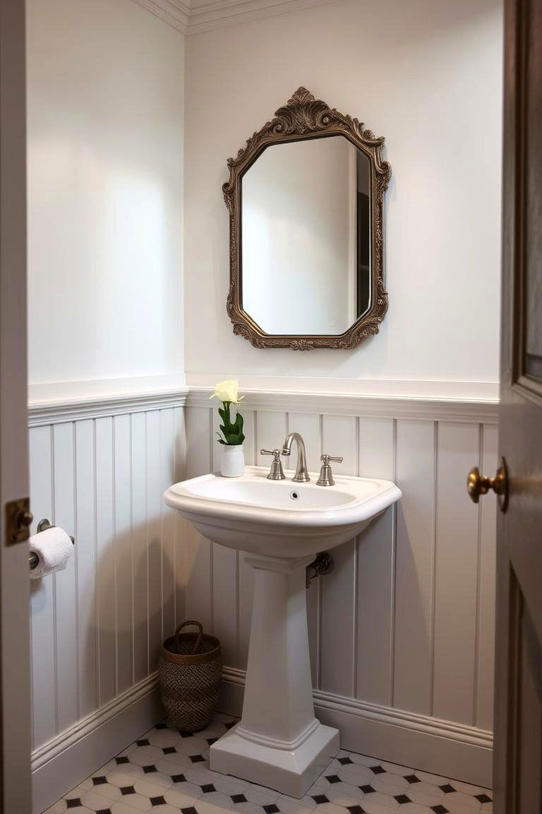 Pedestal Sink - 24 Bathroom Sink Ideas