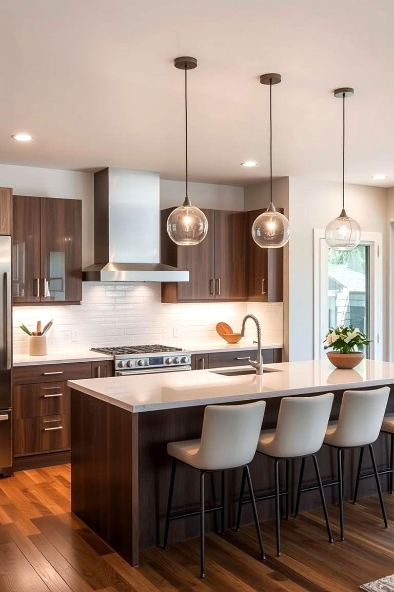 Peninsula with Breakfast Bar - 24 Kitchen Peninsula Ideas