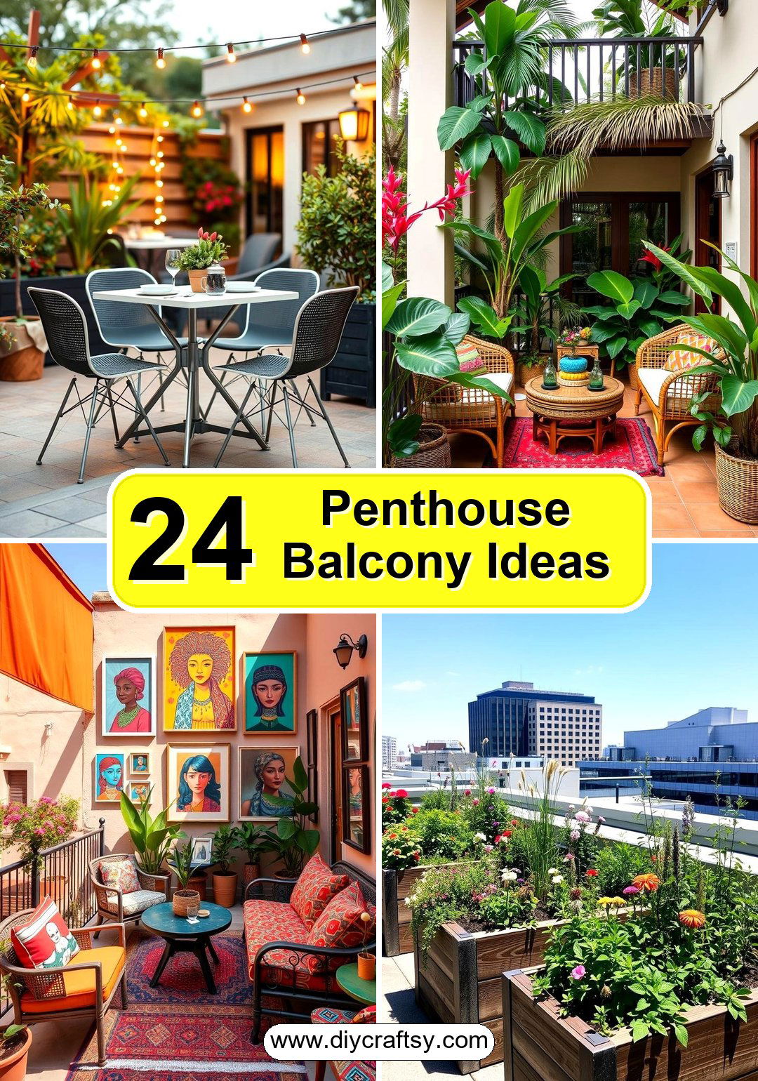 Penthouse Balcony Ideas