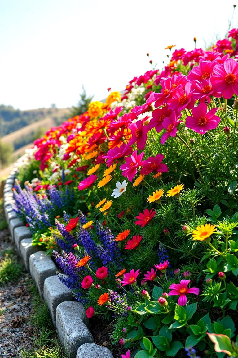 Perennial Border Plantings - 24 hillside landscaping ideas
