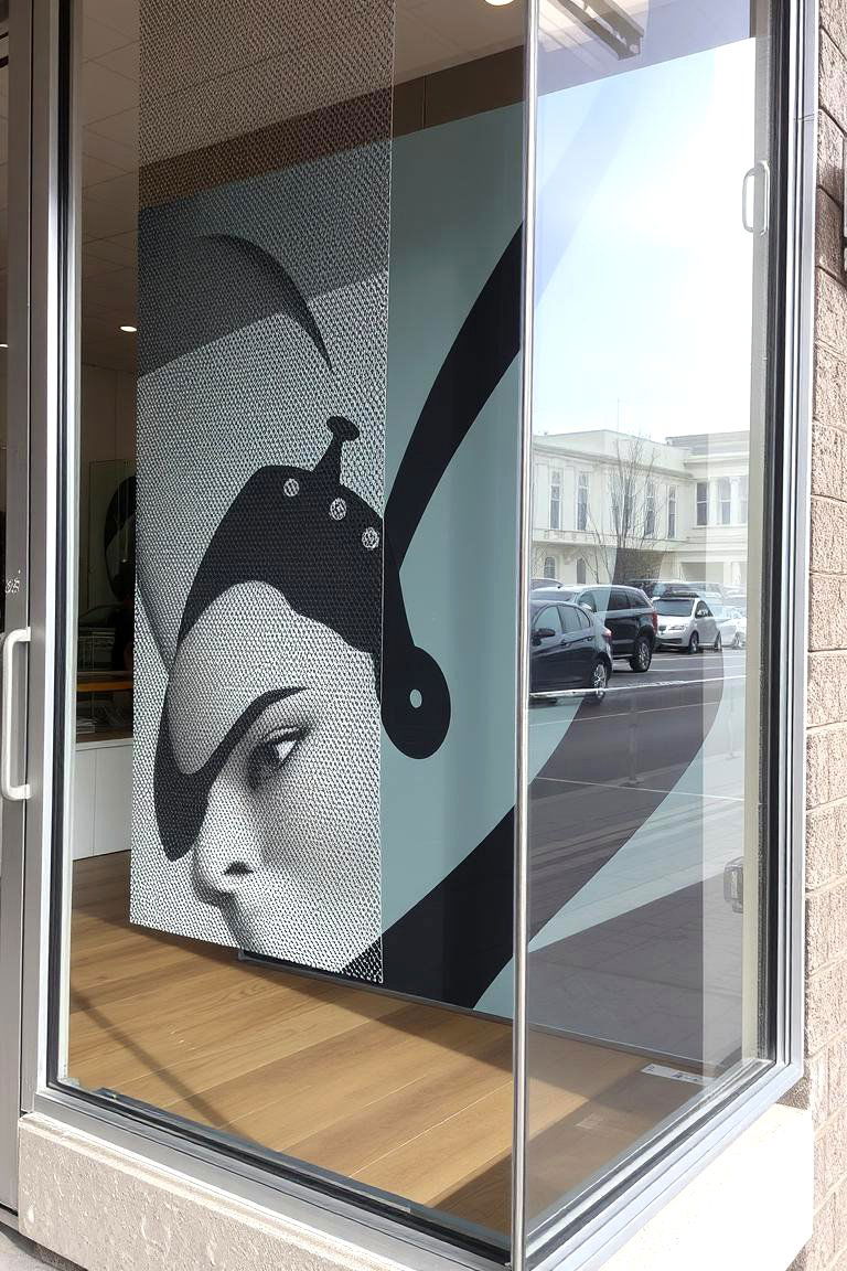 Perforated Window Film - 24 Window Film Designs