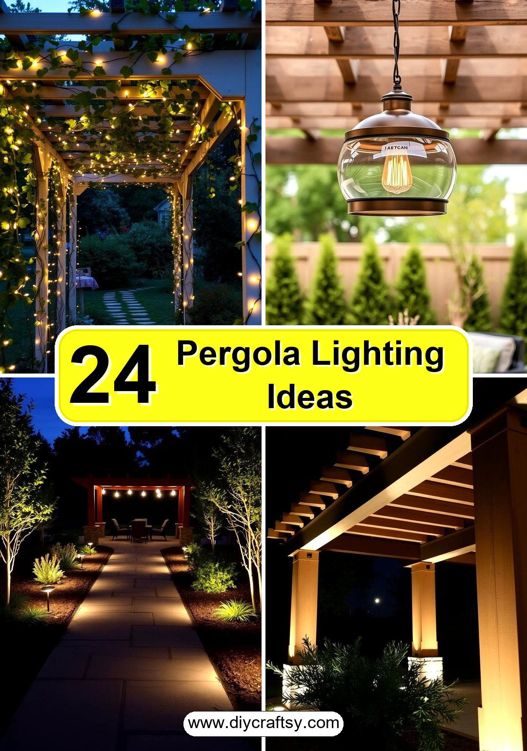 Pergola Lighting Ideas