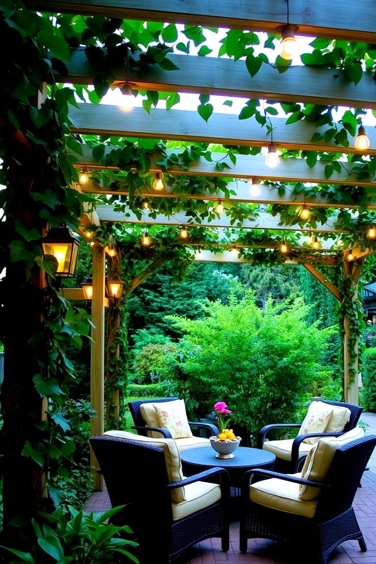 Pergola Retreat - 24 Outdoor Living Space Ideas