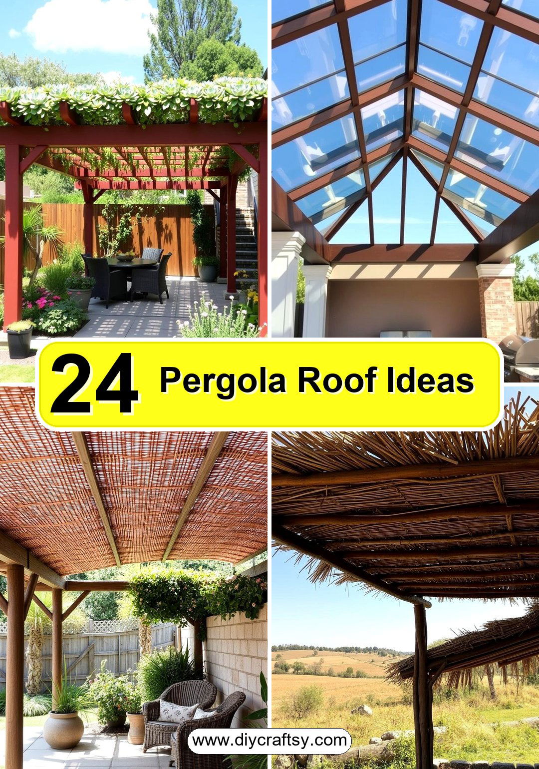 Pergola Roof Ideas