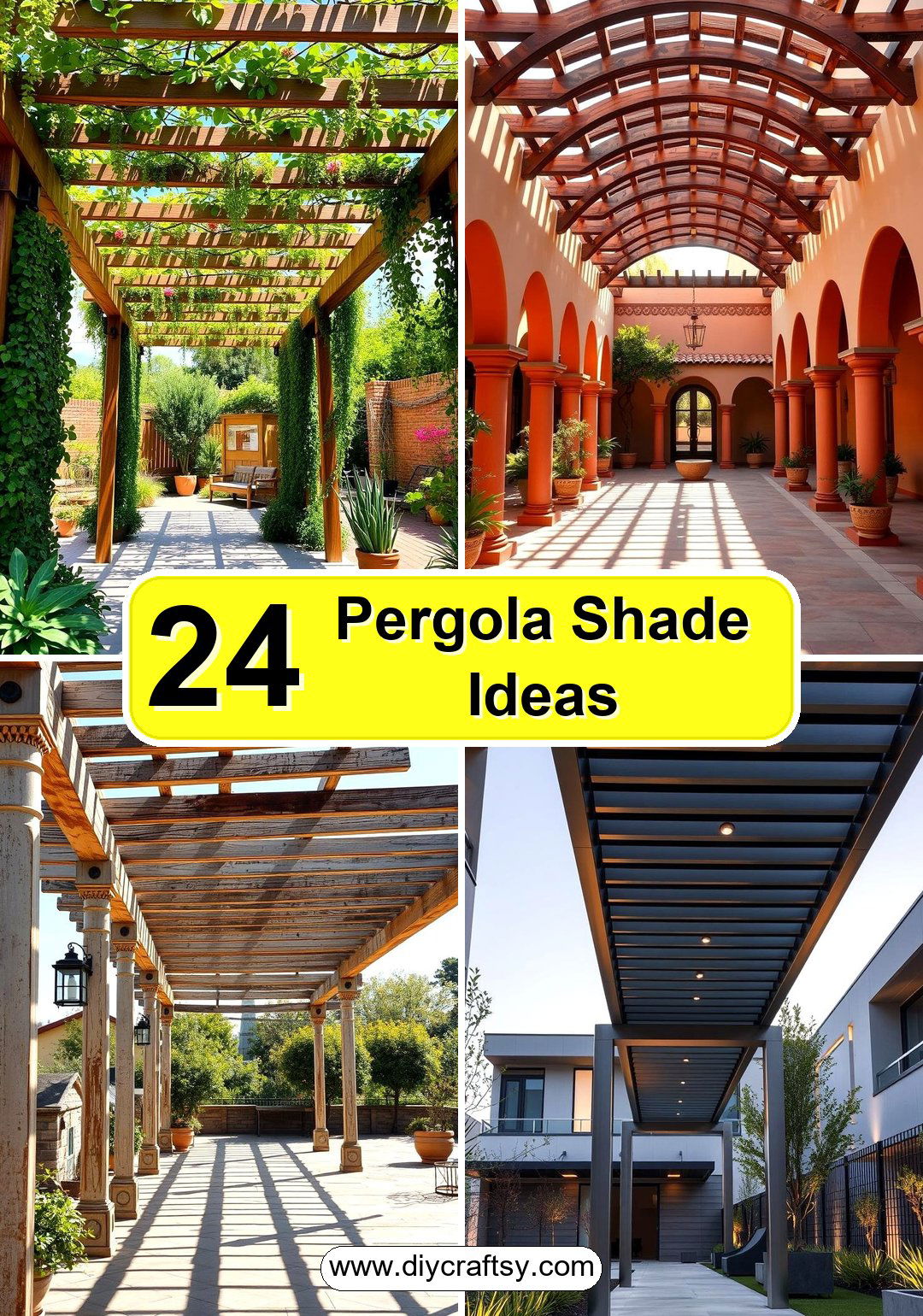 Pergola Shade Ideas