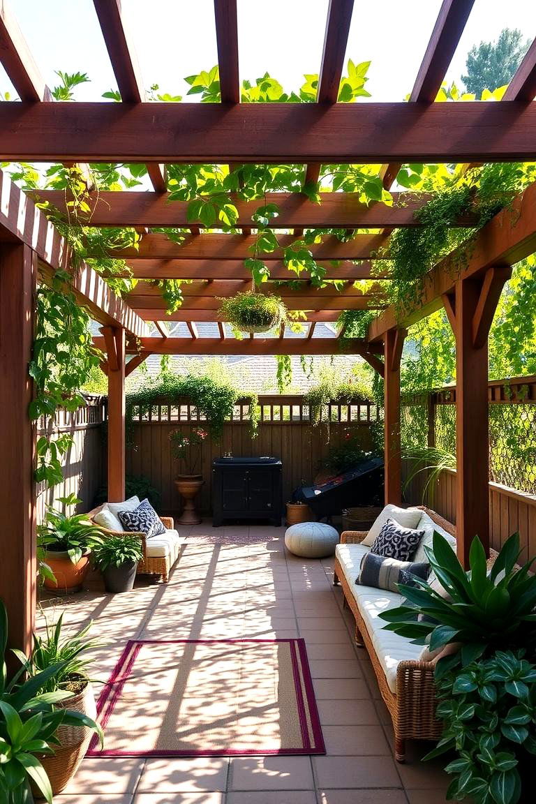 Pergola Style Catio - 24 Outdoor Catio Ideas