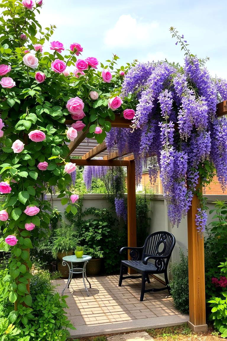 Pergola for Shade - 24 Modern Small Garden Ideas