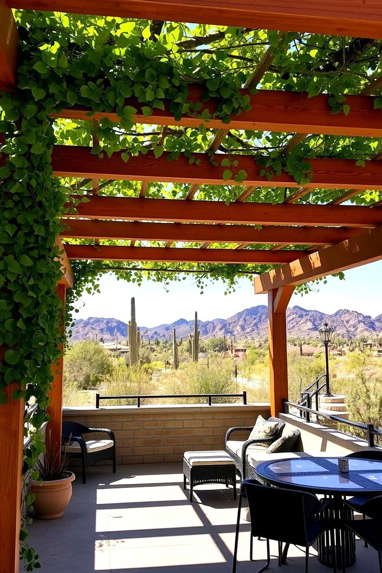 Pergola for Shade - 24 Arizona Backyard Ideas