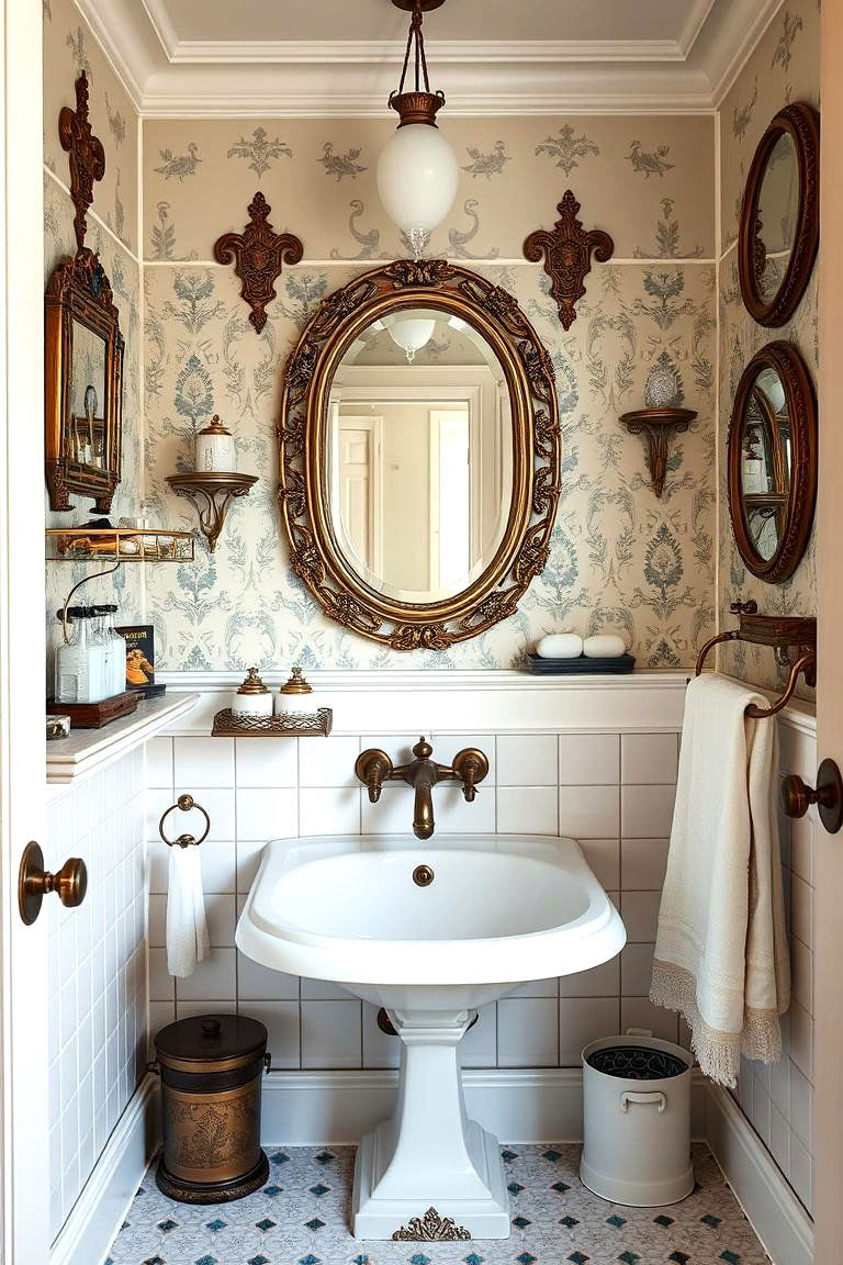 Period Appropriate Accessories for Authenticity - 24 Victorian Bathroom Ideas