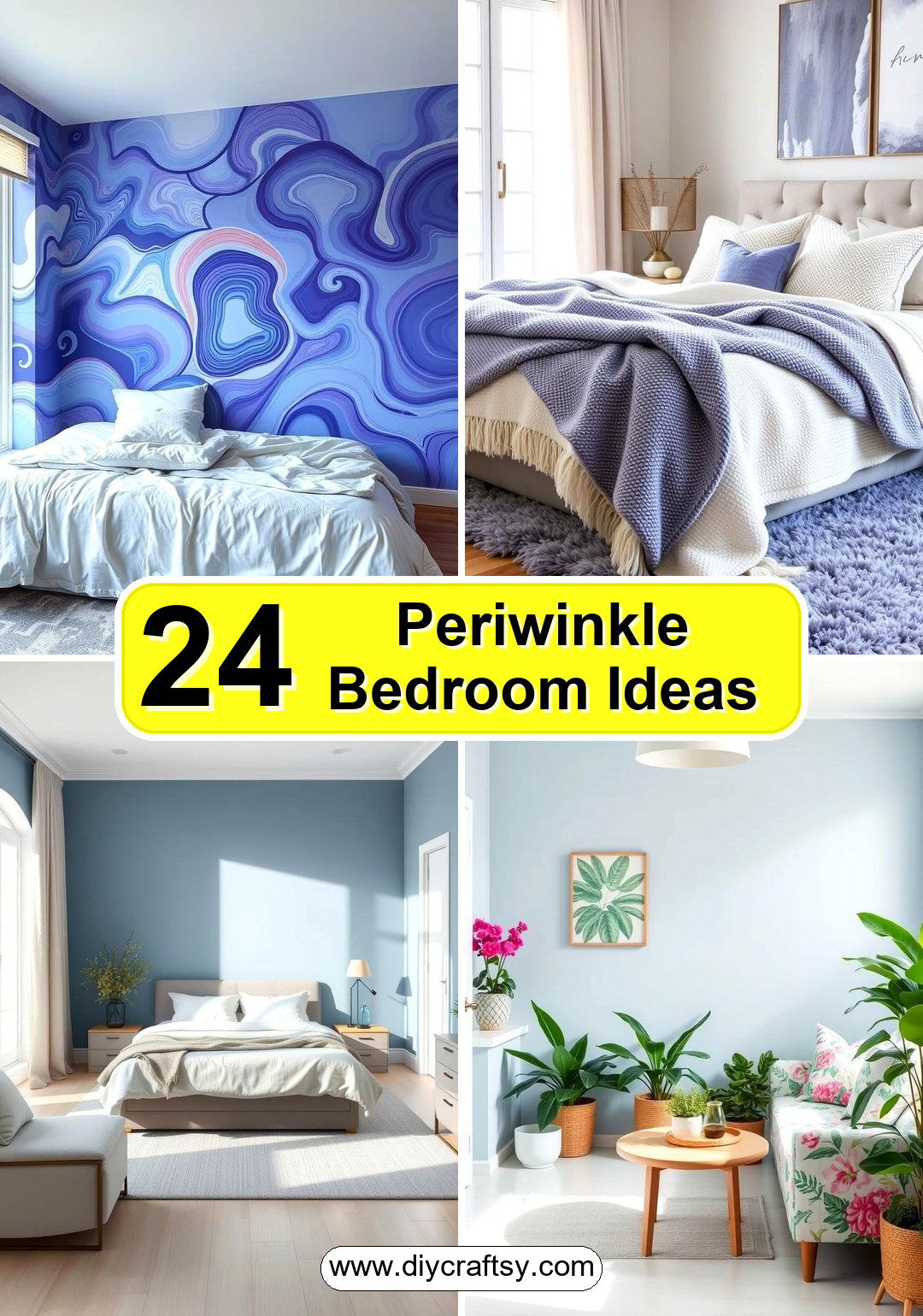 Periwinkle Bedroom Ideas
