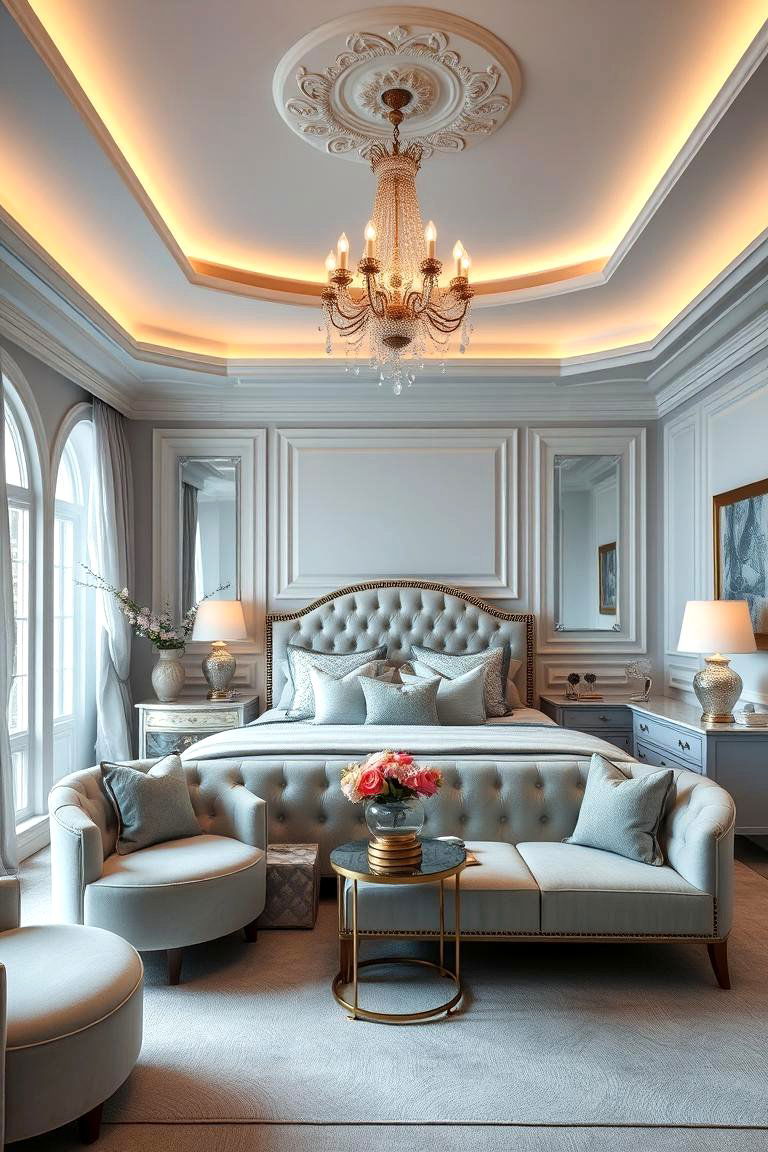 Periwinkle Bedroom Oasis - 24 Periwinkle Bedroom Ideas
