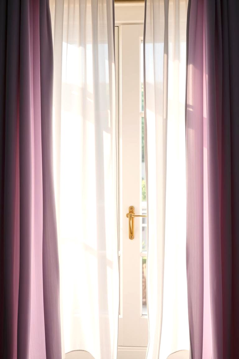 Periwinkle Drapery Delight - 24 Periwinkle Bedroom Ideas