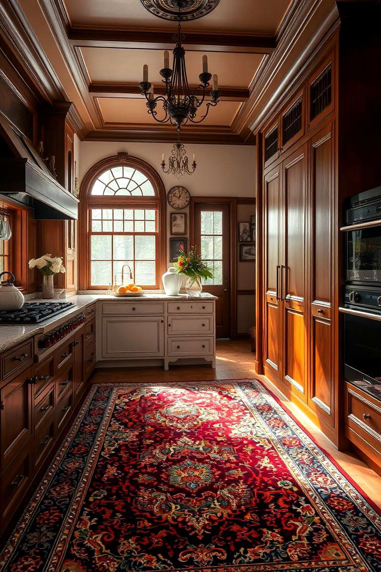 Persian or Oriental Rug - 24 Kitchen Rug Ideas