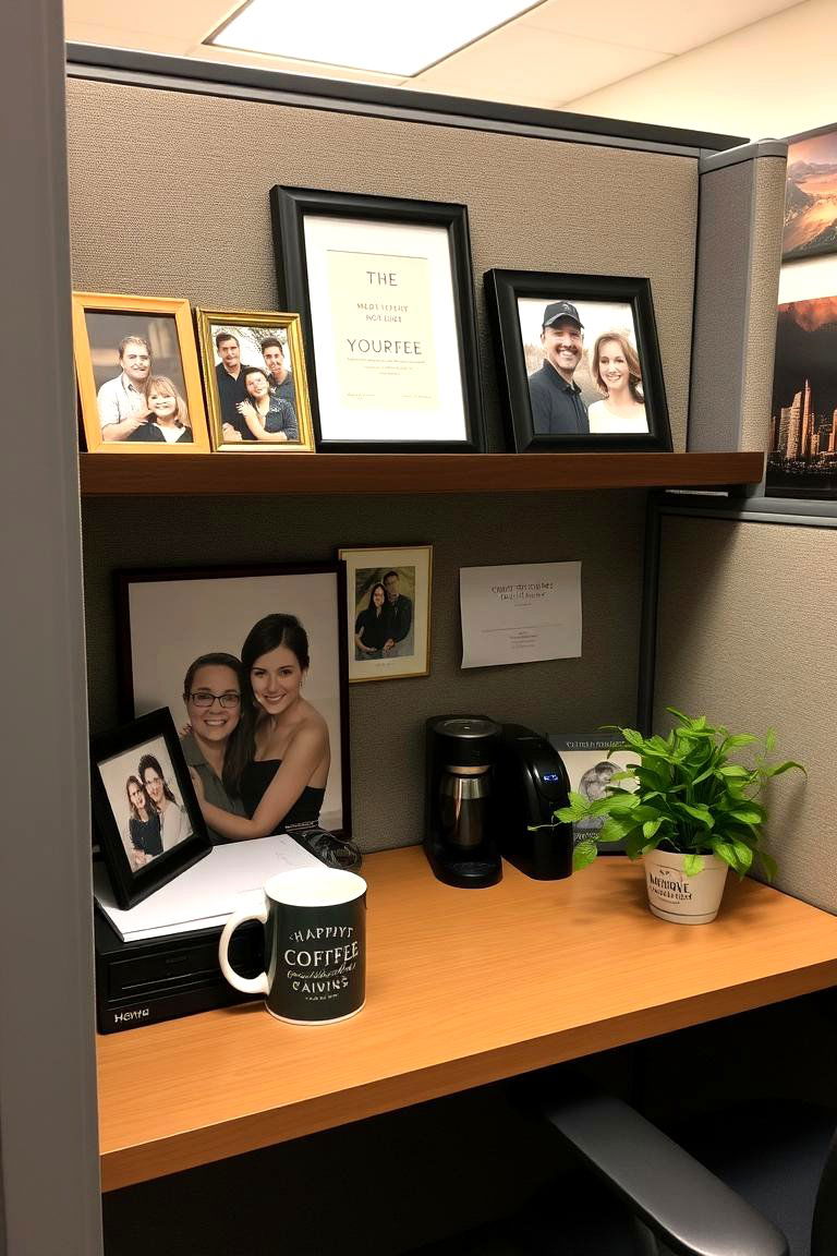 Personal Desk Items - 24 Cubicle Decor Ideas