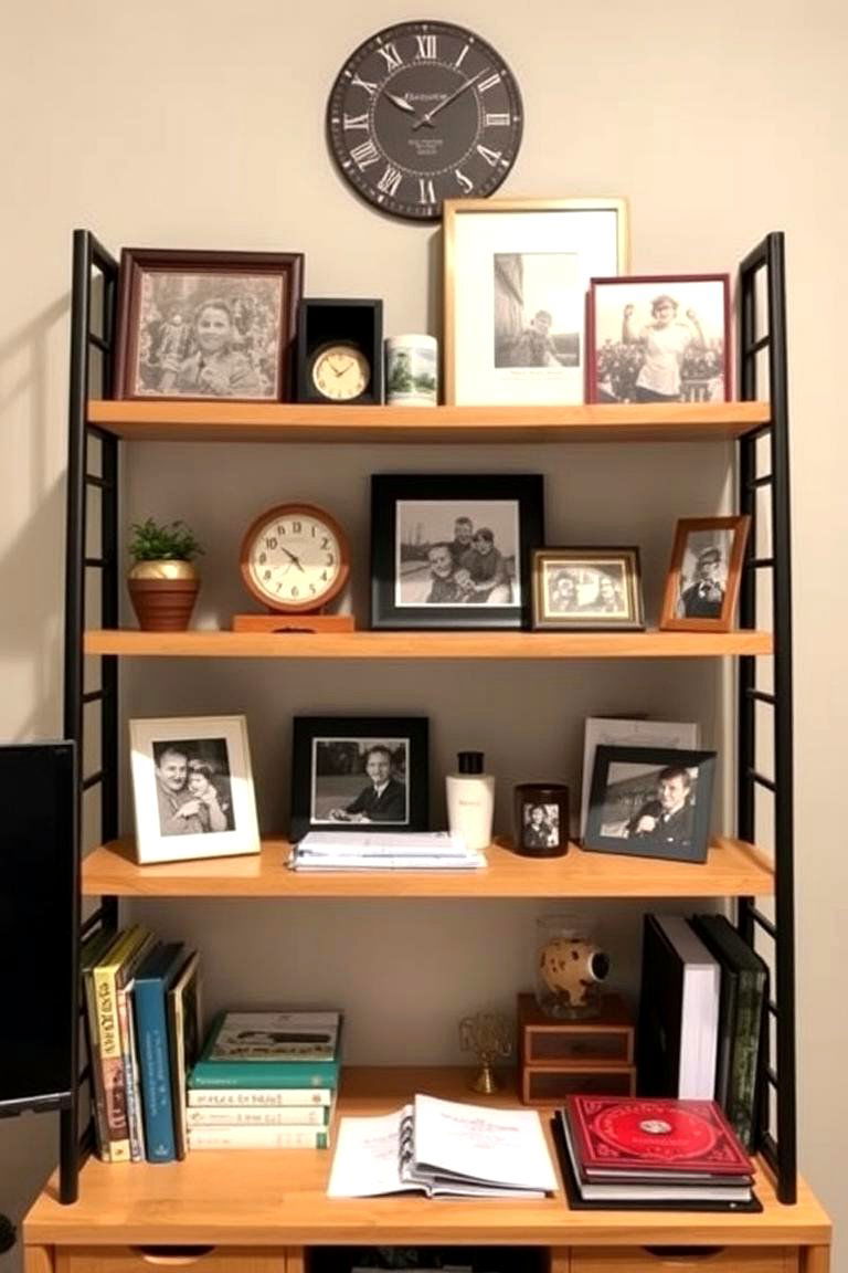 Personal Mementos to Enhance Warmth - 24 Home Office Ideas for Her