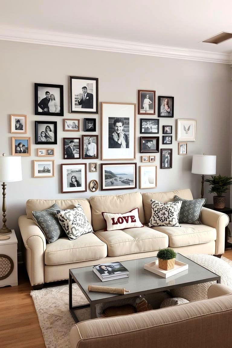 Personal Touches Reflecting Your Unique Style - 24 Grey and Beige Living Room Ideas