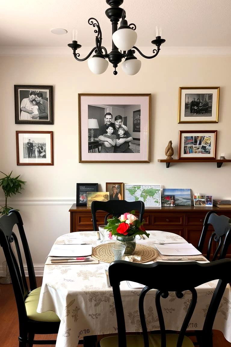 Personal Touches and Meaningful Decor - 24 Modern Dining Room Ideas