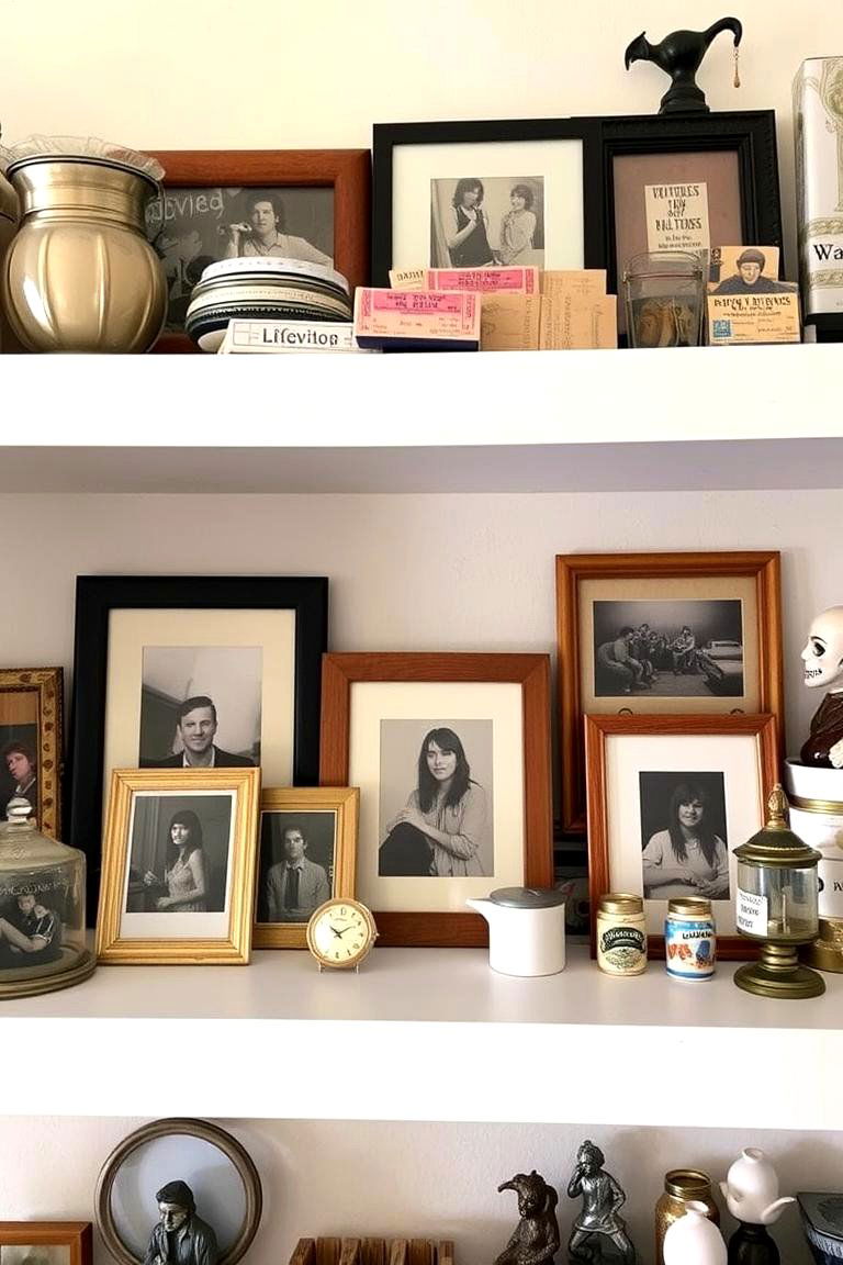 Personal Touches and Memorabilia - 24 Grunge Aesthetic Room Decor Ideas