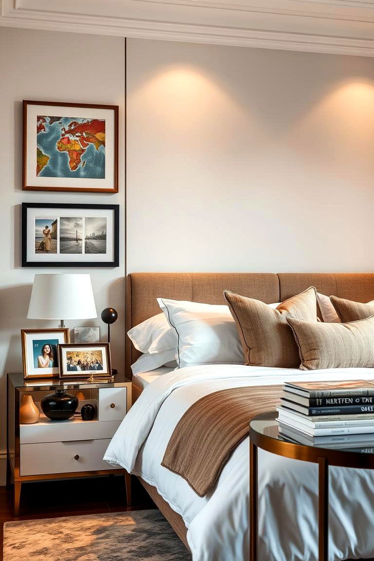 Personal Touches and Sentimental Items - 24 luxury modern bedroom ideas